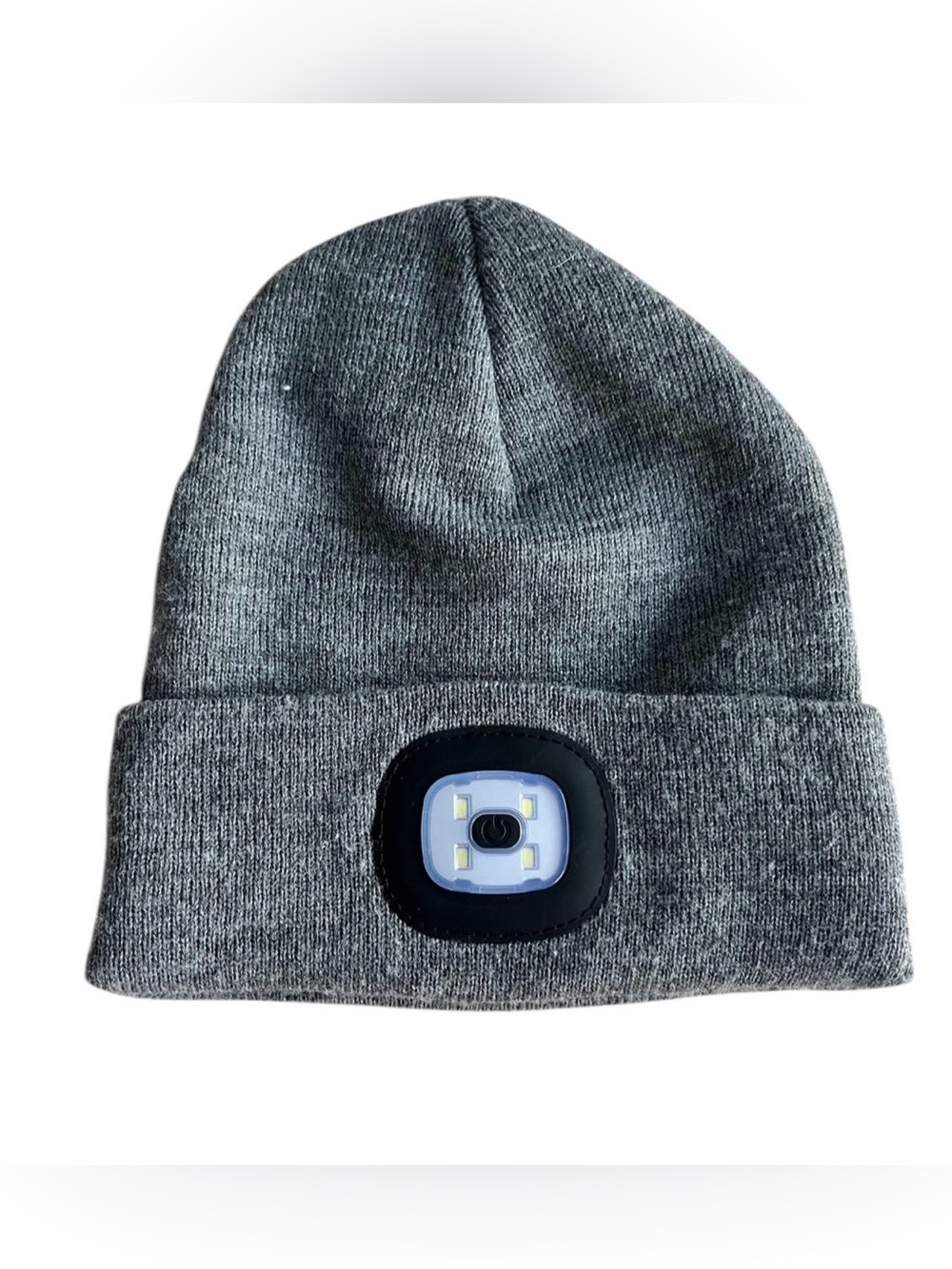 NWOT Grey LED Beanie Hat